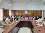 Review Meeting chaired by Commissioner & Secretary